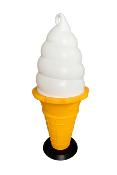 Stop trottoir glace italienne LED 95cm