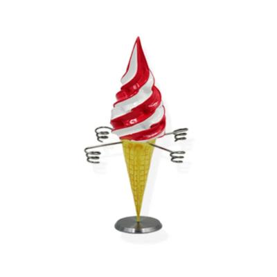 Porte cornets glace italienne Vanille / Fraise 40cm